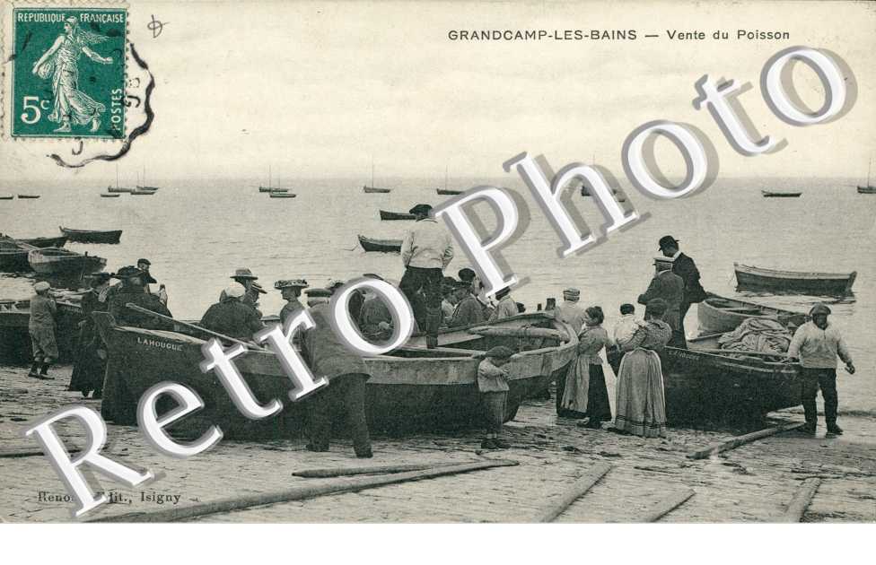 Grandcamp-les-Bains, Vente du Poissons