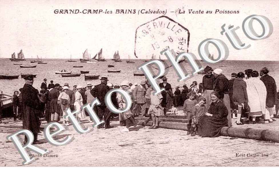 Grandcamp-les-Bains, la Vente au Poissons