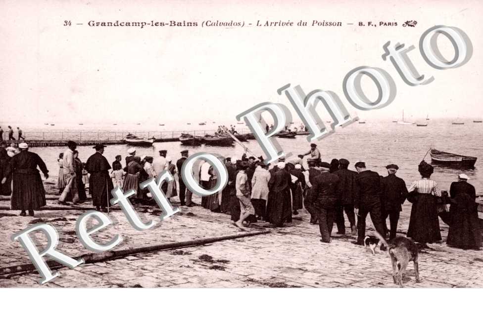 Grandcamp-les-Bains, l&#039;Arrivee du Poisson