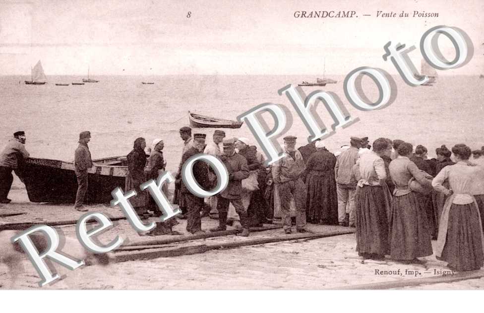 Grandcamp-les-Bains, Vente du Poisson