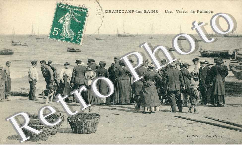 Grandcamp-les-Bains, Une Vente de Poisson