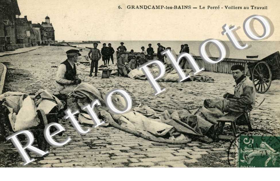 Le Perre - voiliers au travail