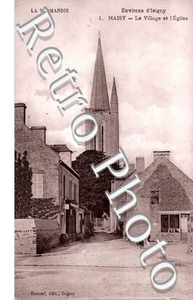 MAISY le village et l&#039;eglise