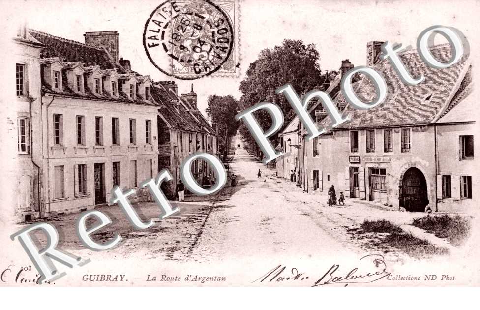 la route d&#039;Argentan