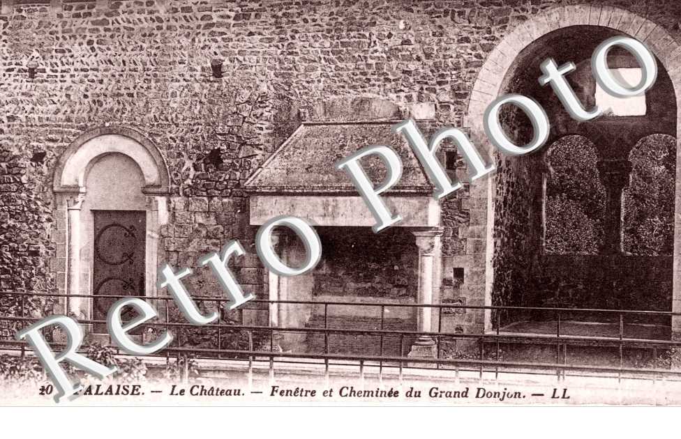 Chateau, cheminee du grand donjon