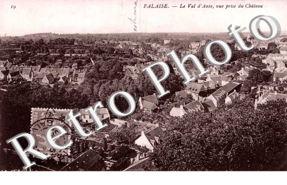 le val d&#039;ante vue prise du chateau