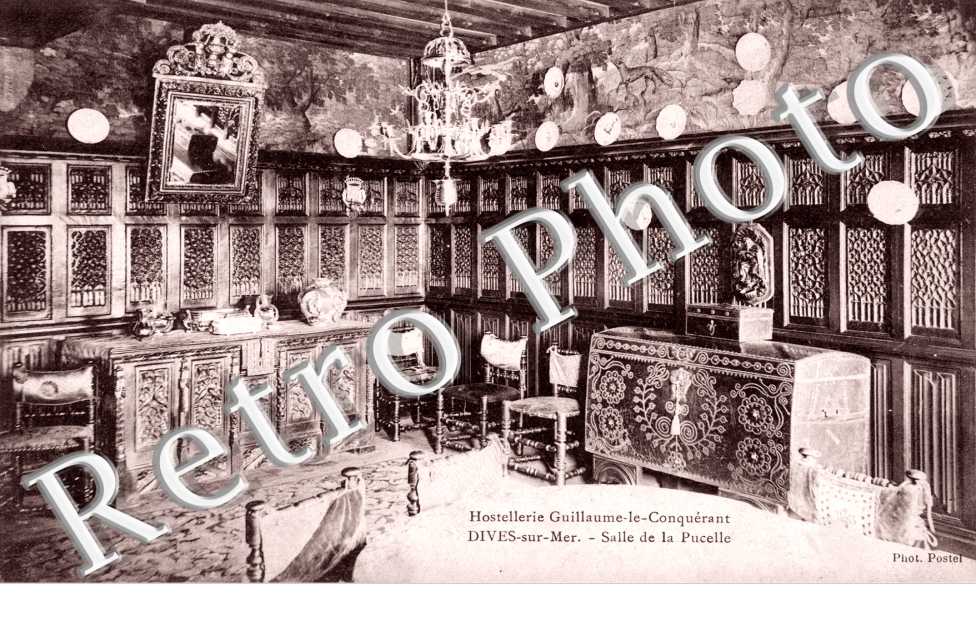 hotellerie Guillaume le Conquerant, salle de la pucelle