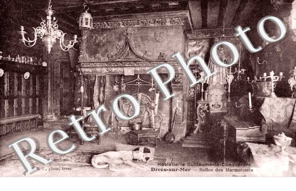 hotellerie Guillaume le Conquerant, salle des marmousets