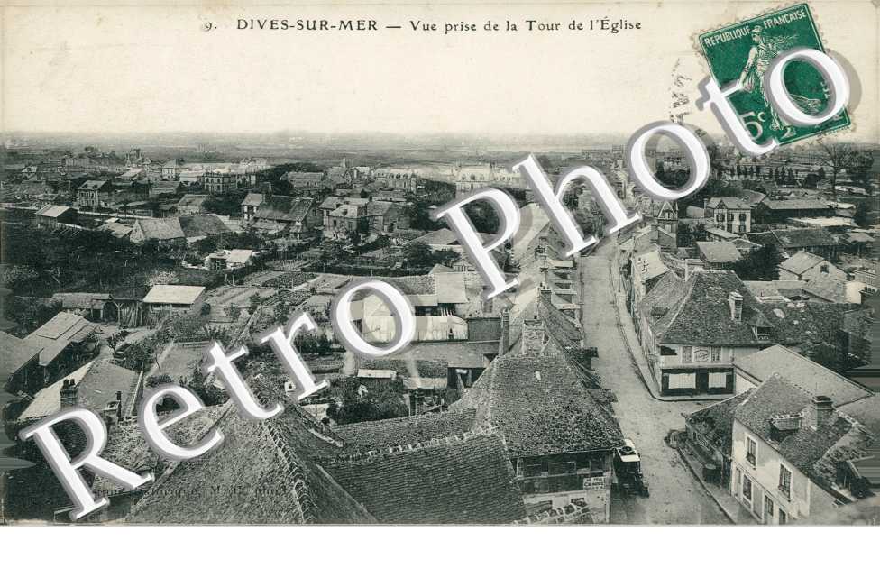 vue prise de la tour de l'eglise