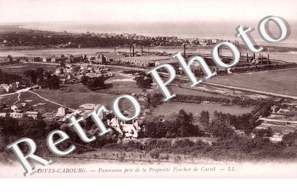 panorama pris de la propriete foucher de careil