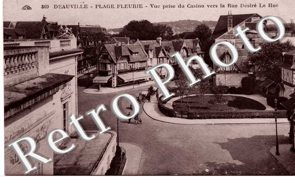 Vue Prise du casino vers la rue Désiré le Hoc