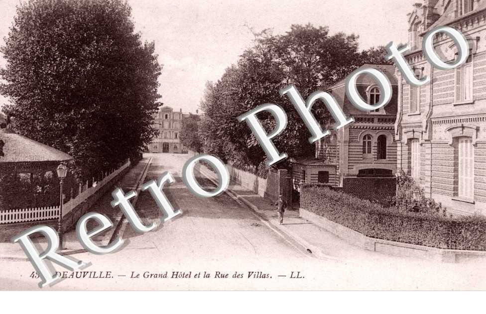 Le Grand Hotel et la rue des Villas