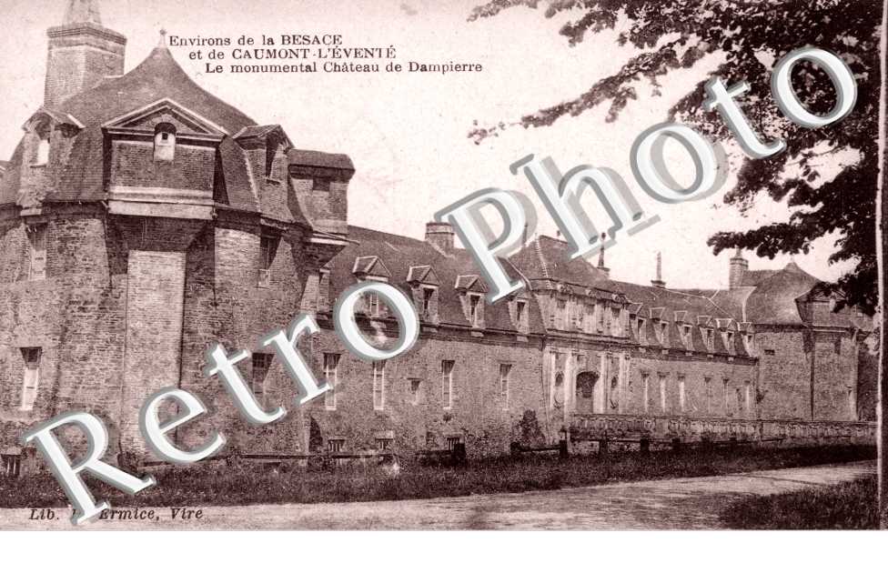 le monumental chateau de Dampierre