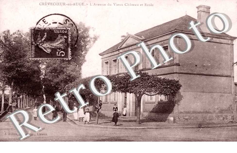 l&#039;avenue du vieux chateau et ecole