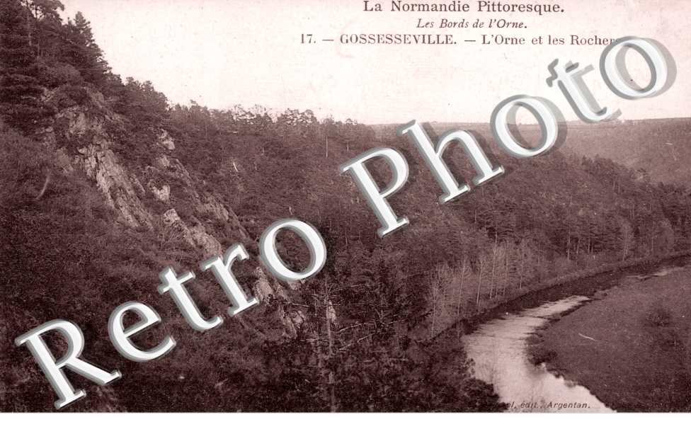 l&#039;Orne et les rochers