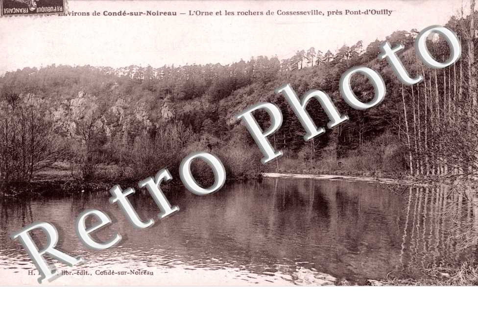l&#039;Orne et les rochers