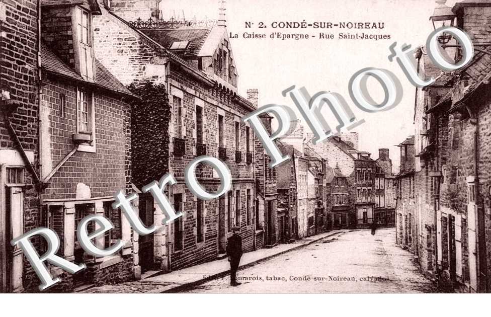 La Caisse d&#039;Epargne   La rue Saint Jacques
