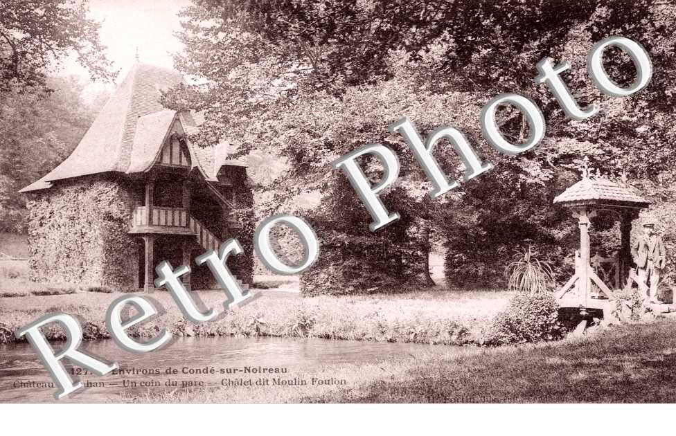 le chateau de  Cahan  chalet dit Moulin Foulon