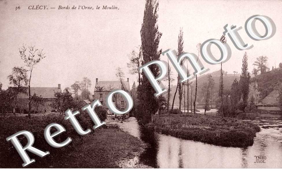 bords de l&#039;Orne, le moulin
