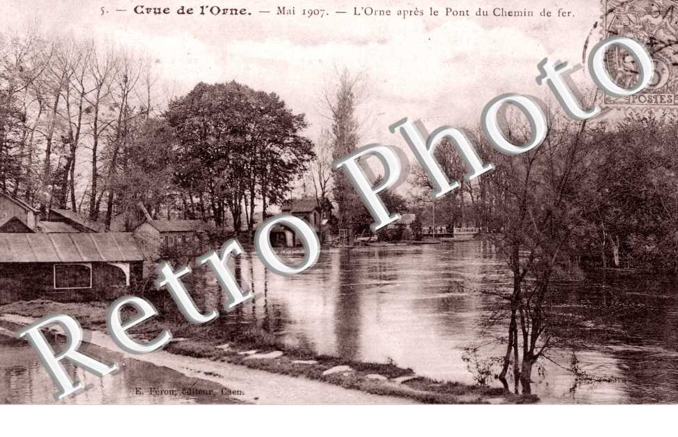 l&#039;orne apres le pont du chemin de fer