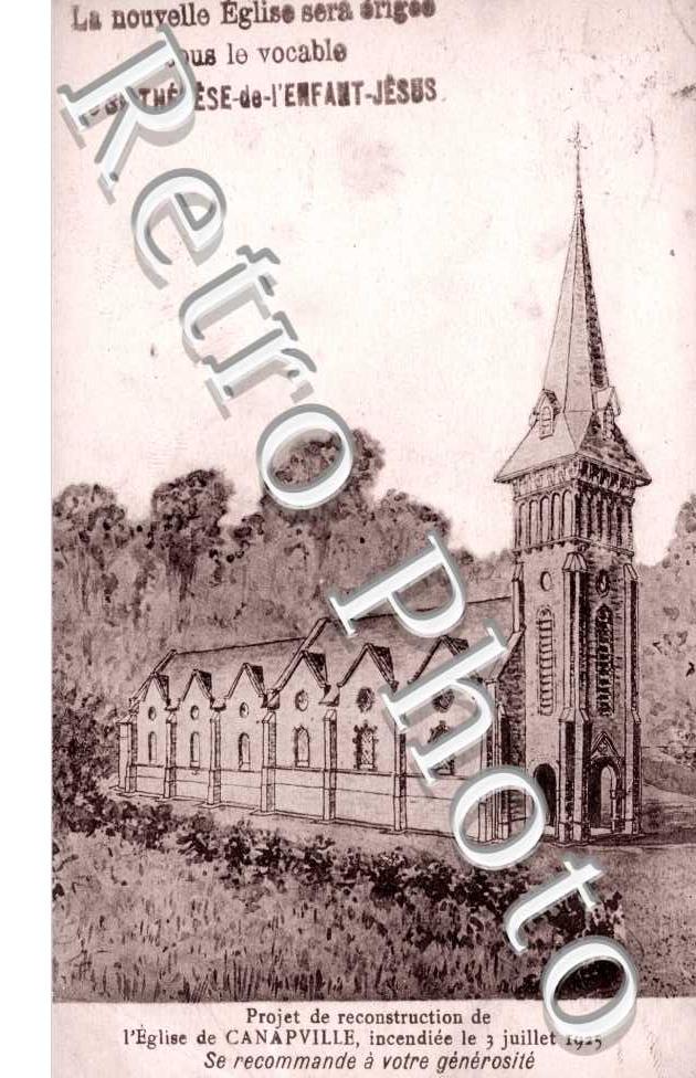projet de reconstruction de l&#039;eglise
