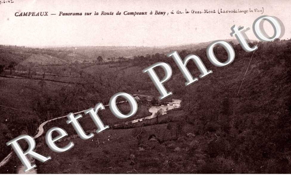 panorama sur la route de Campeaux