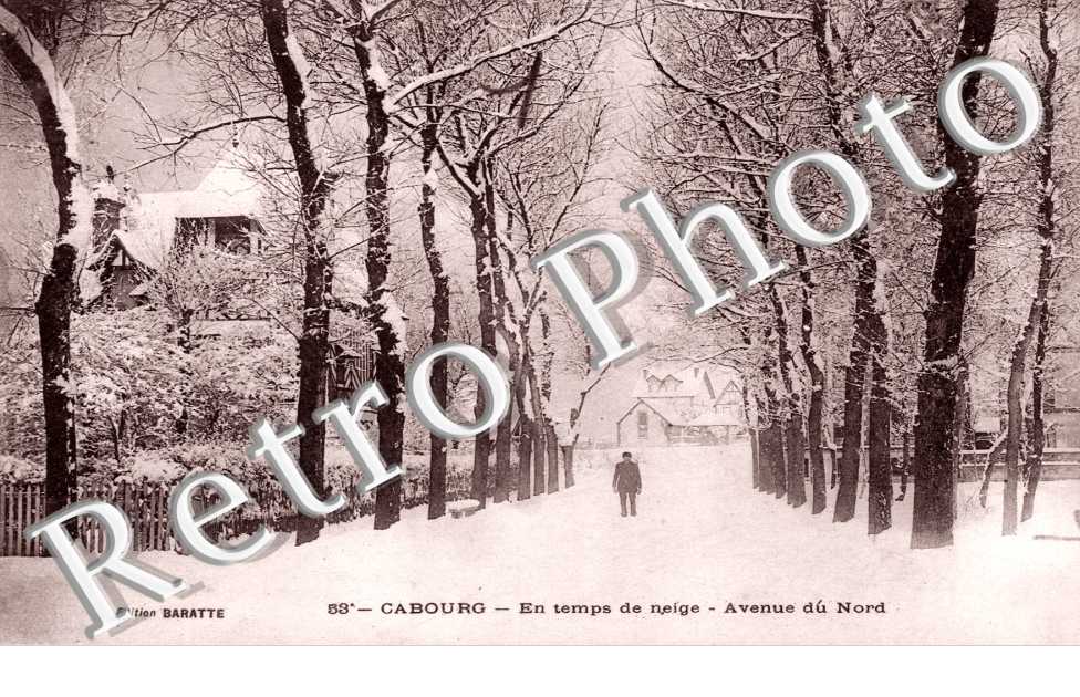 En temps de neige - avenue du Nord