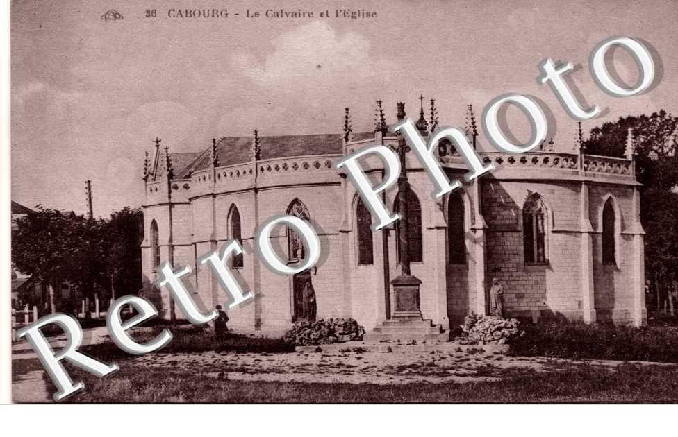 le calvaire et l&#039;eglise