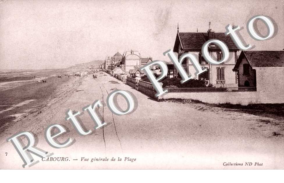 vue generale de la plage