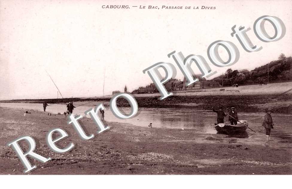le bac passage de la Dives