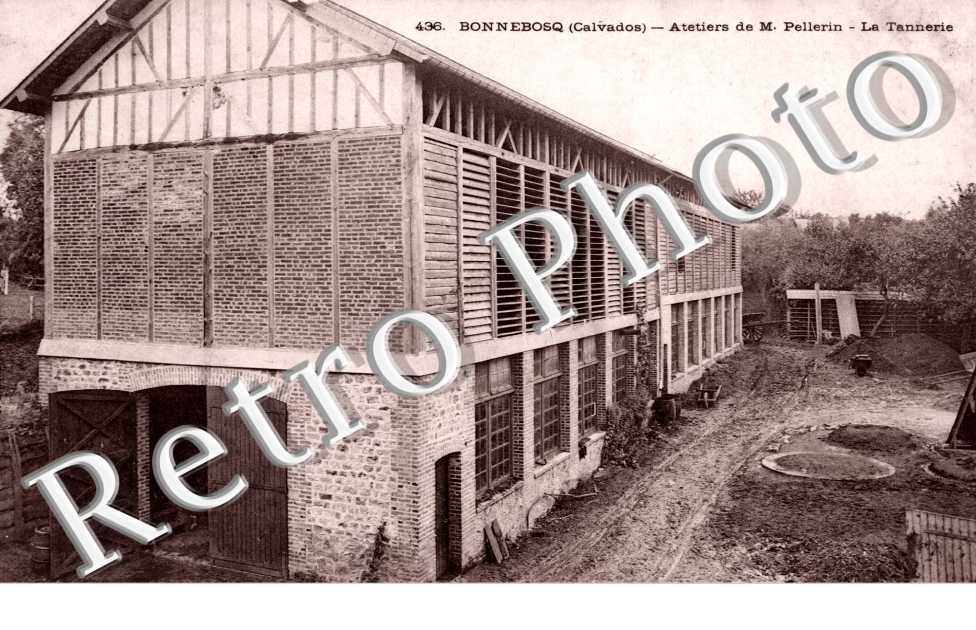 ateliers de M. Pellerin, la tannerie