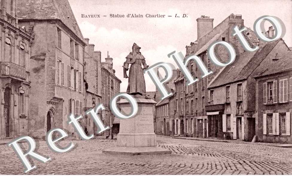 Statue d&#039;Alain Chartier