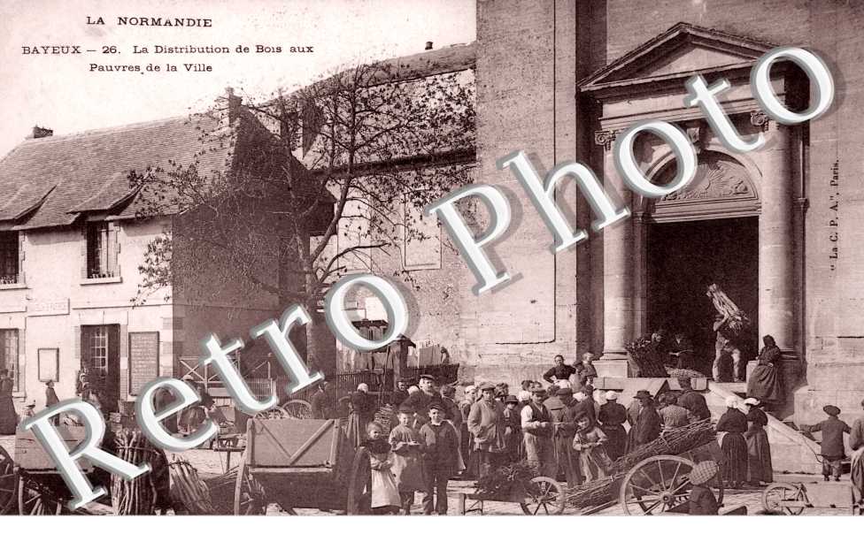 la distribution de bois aux pauvres de la ville