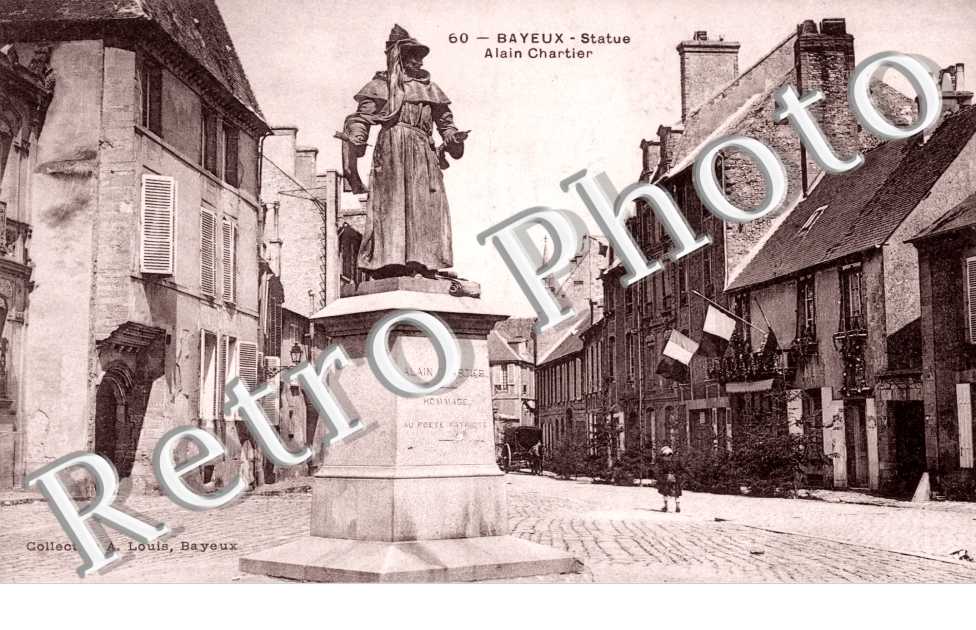Statue d&#039;Alain Chartier