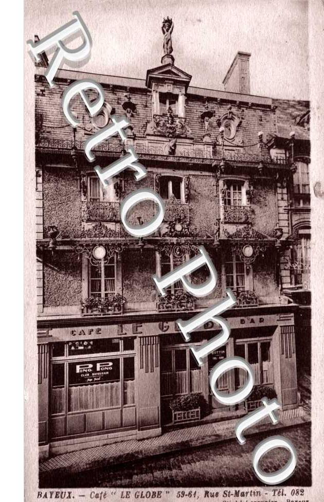 rue Saint Martin cafe Le Globe