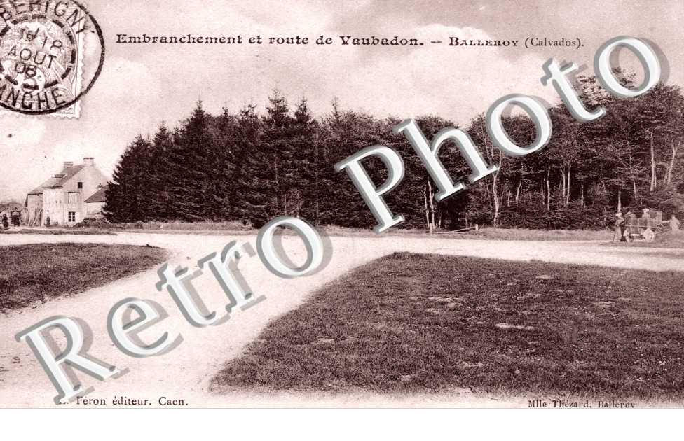 embranchement et route de Vaubadon