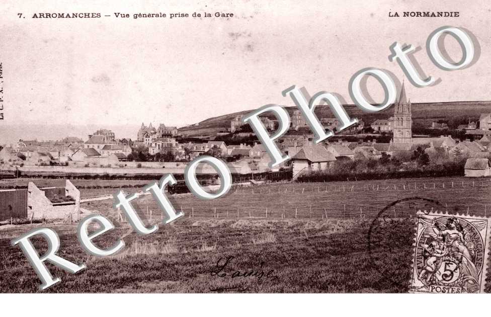 vue generale prise de la gare