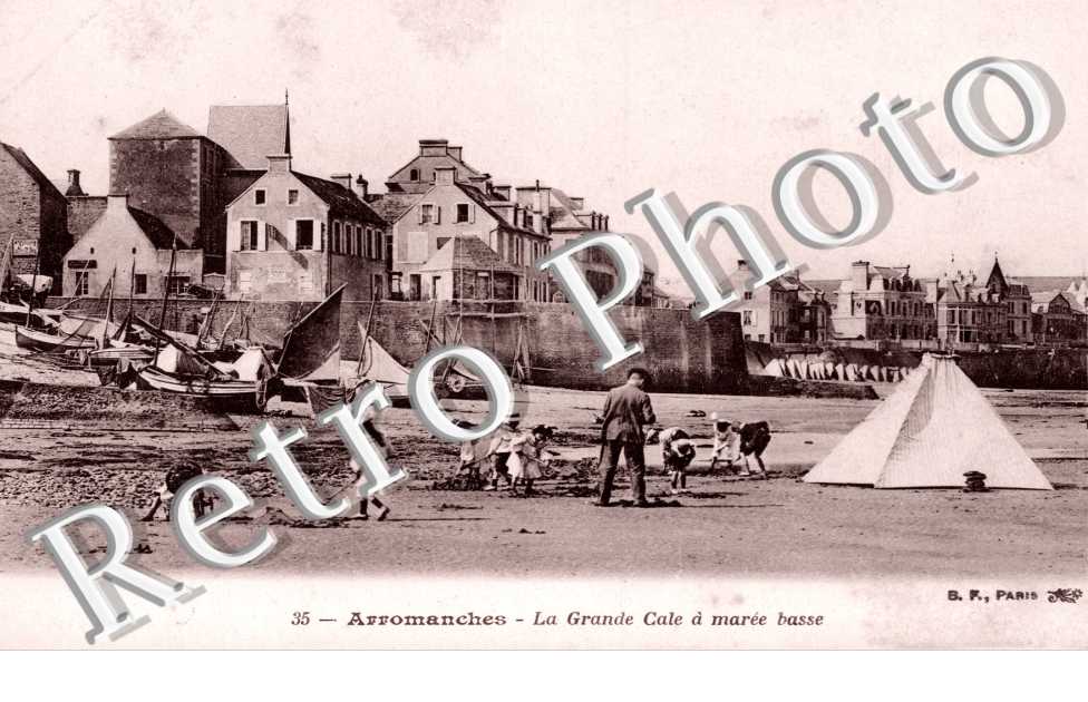 la grande cale a maree basse