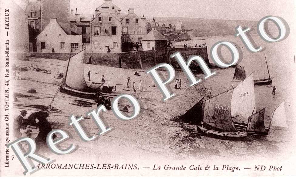 la grande cale et la plage