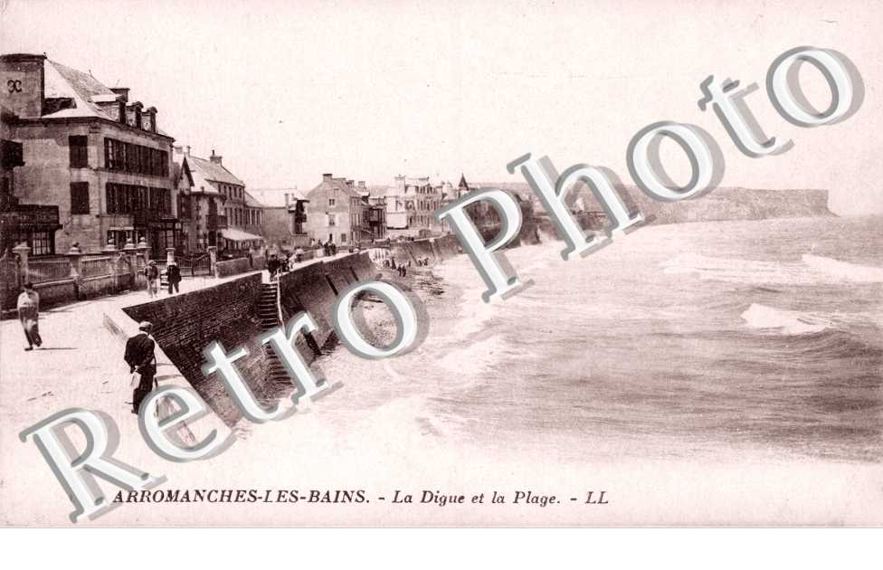 La digue et la plage