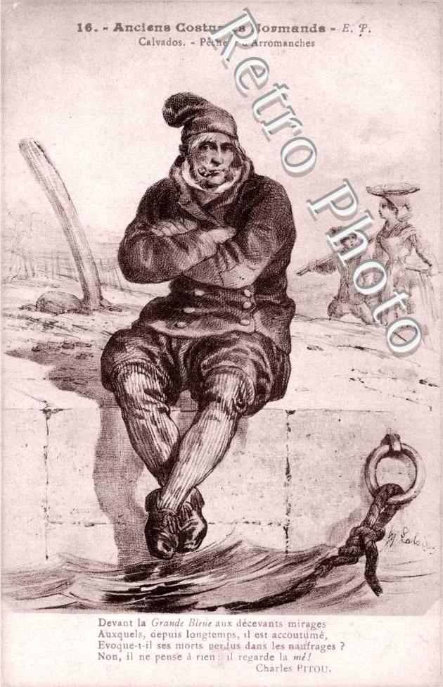 anciens costumes normands, pecheur
