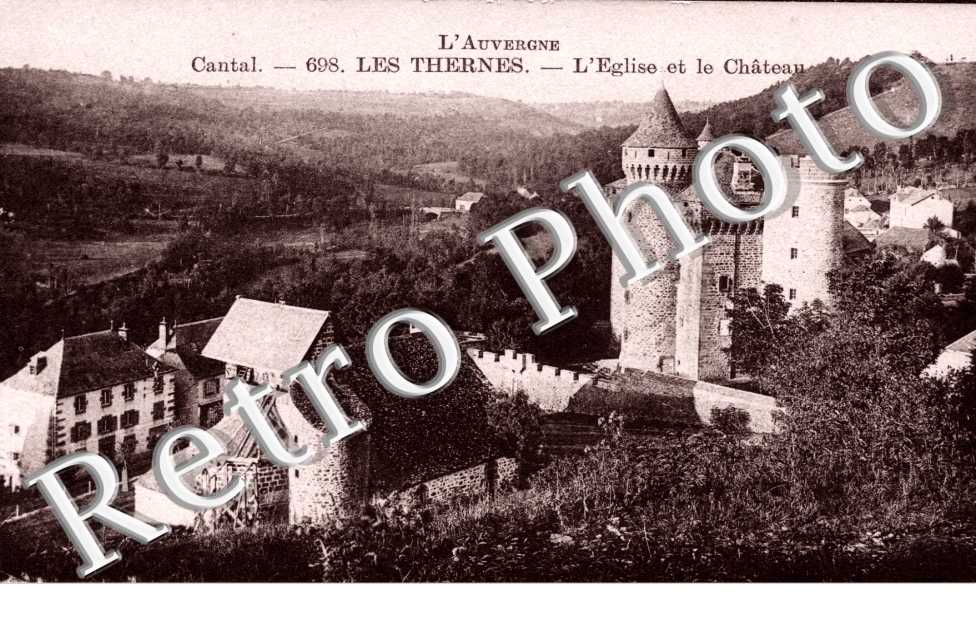 l&#039;eglise et le chateau