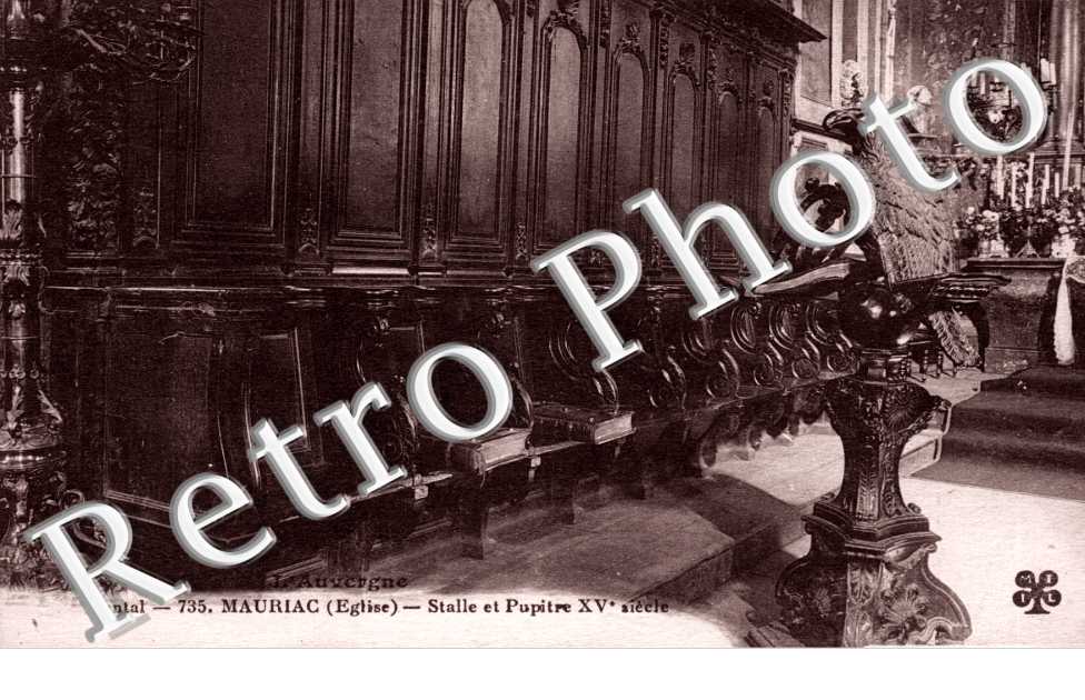 Eglise - Stalle et Pupitre XVeme siecle