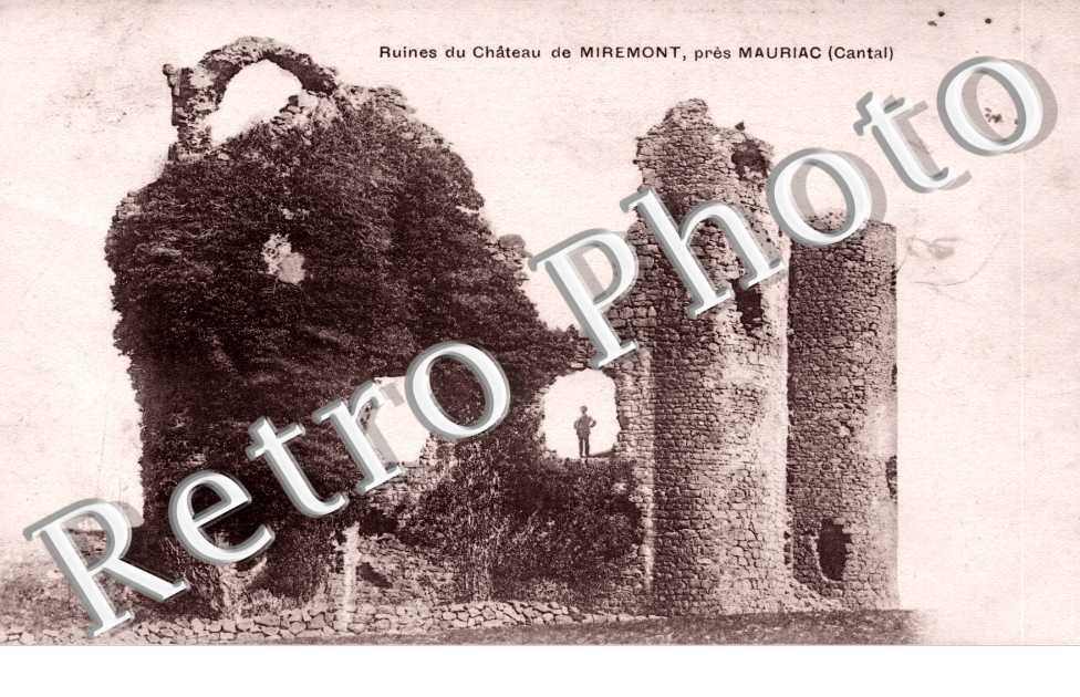 uines du chateau de Miremont