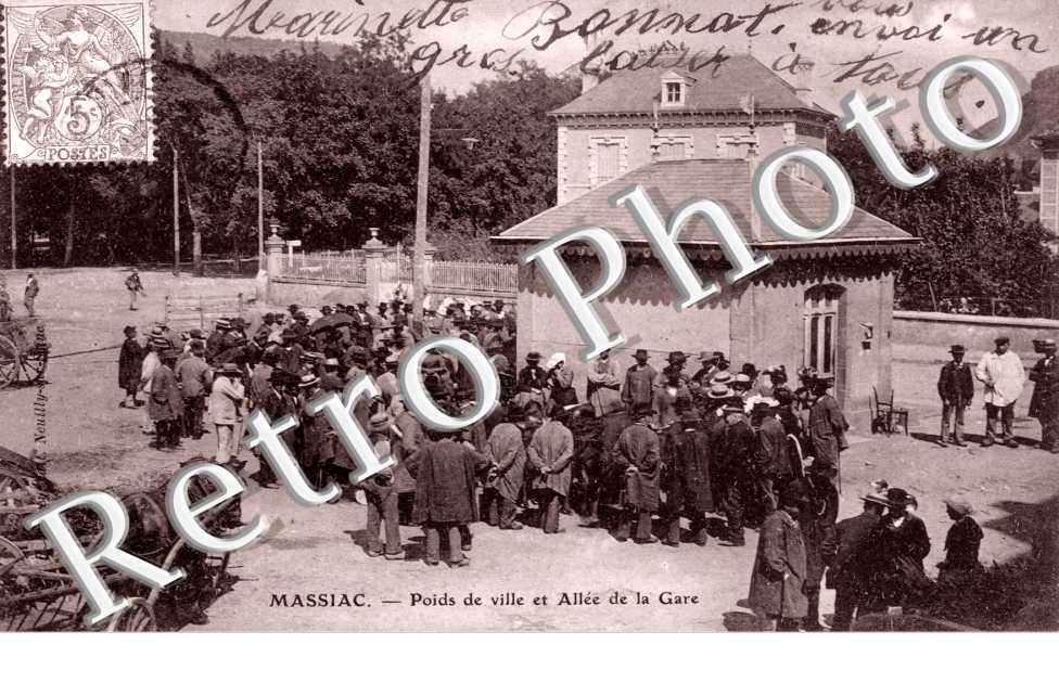 poids de ville et allee de la gare