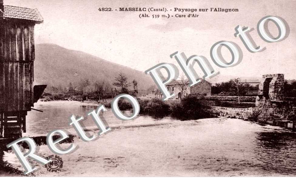 Paysage sur L&#039;Allagnon