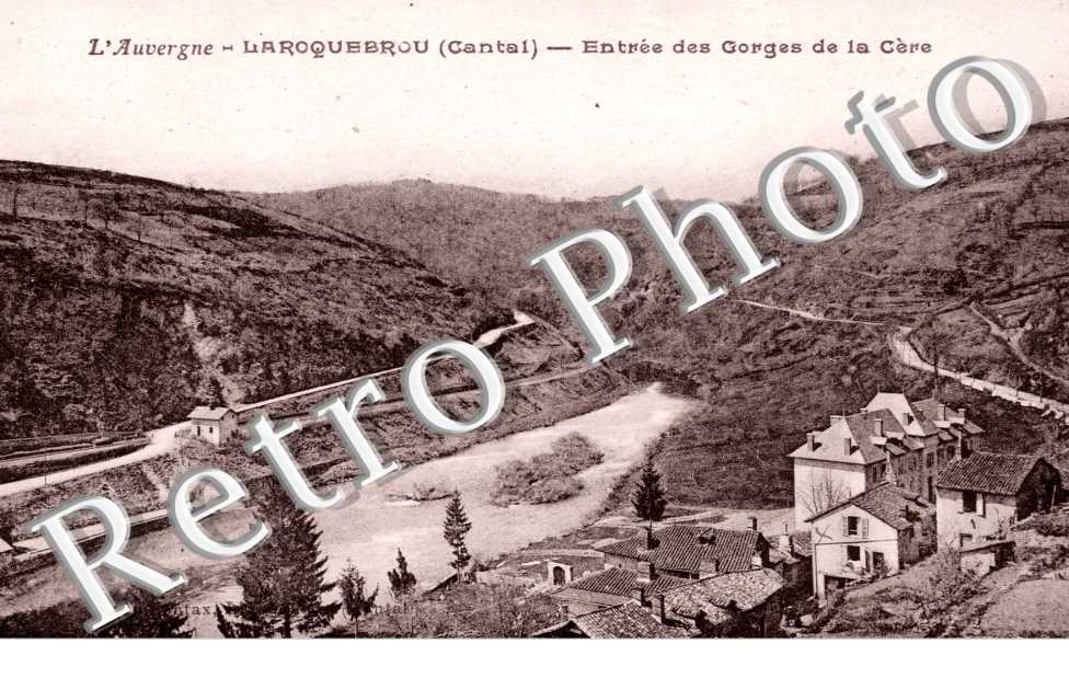 Entree des Gorges de la Cere