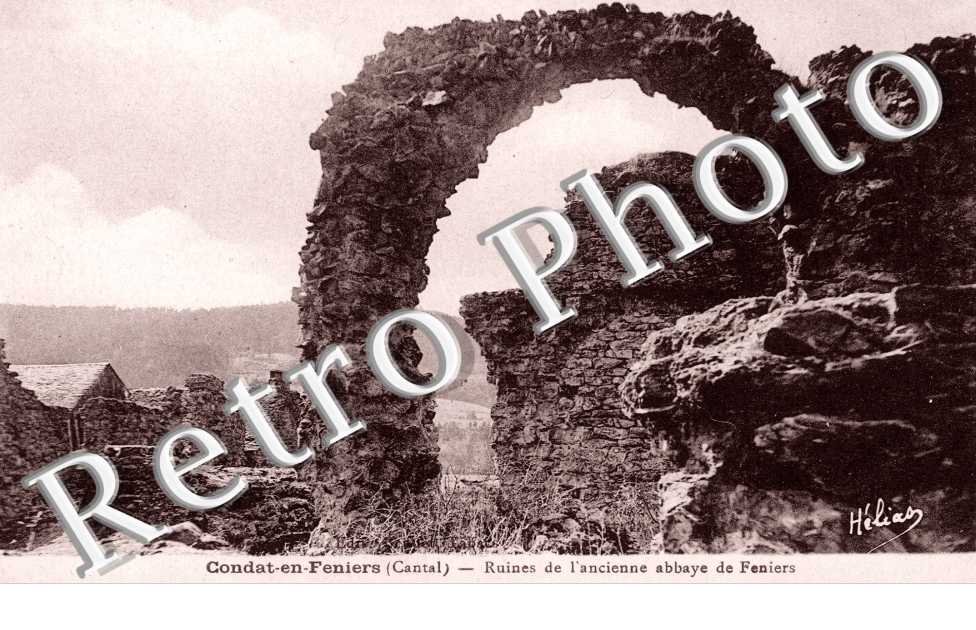 Ruines de l&#039;ancienne abbaye de Feniers