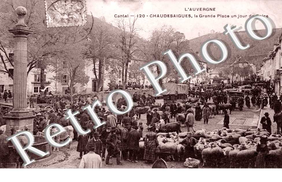 la grande place un jour de foire