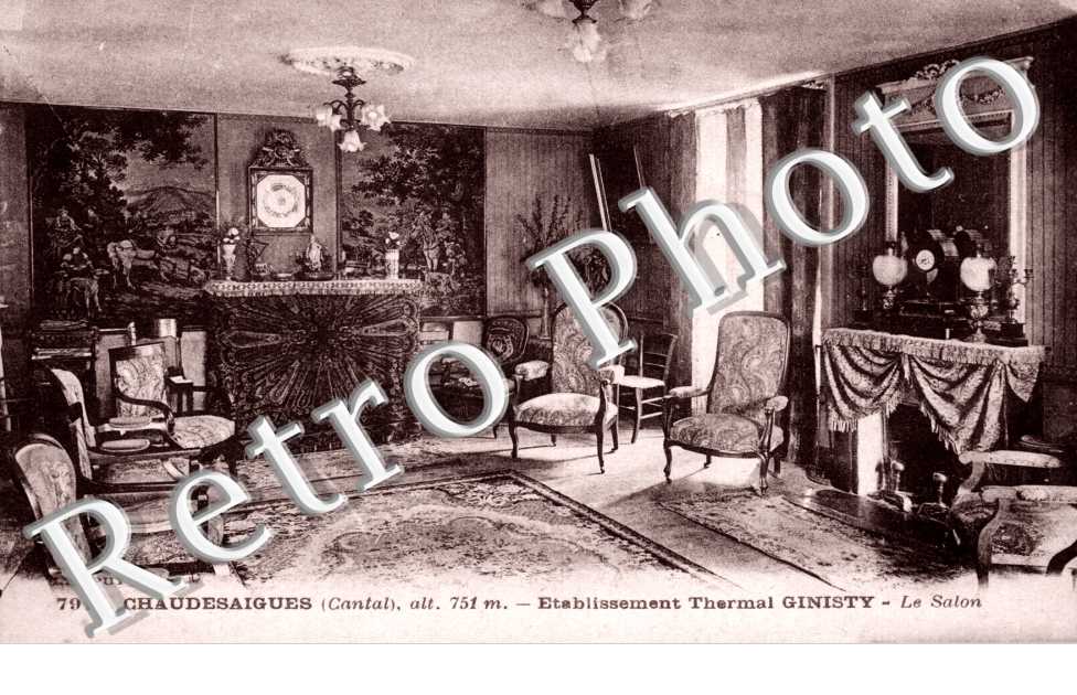 Etablissement thermal Ginisty - le salon